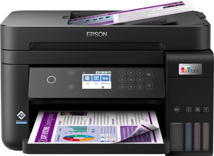 Multifuncional Epson EcoTank L6270, 15.5ppm, WIFI, ethernet, 4800×1200 DPI, escaner alimentador