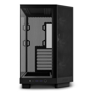 Gabinete NZXT H6 Air Flow Midi-Tower, 3x Ventiladores 120mm RGB, Negro