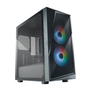 Gabinete Cooler Master CMP 320 Media Torre con Ventana, 2x Ventiladores ARGB, Negro