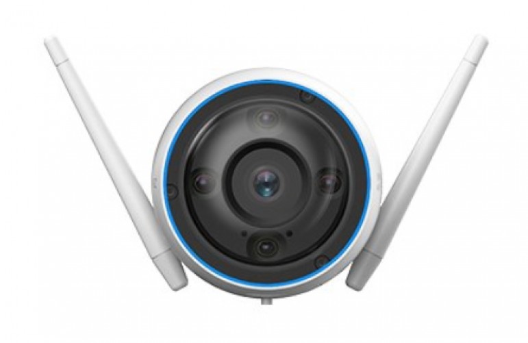 Camara IP EZVIZ H3, Tipo Bala, 5MP, WiFi, Exterior, IP67, Sirena, Micro SD