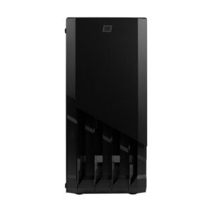 Gabinete Vorago Start The Game CSG-530, Ventana de cristal templado, Sin Fuente, color negro