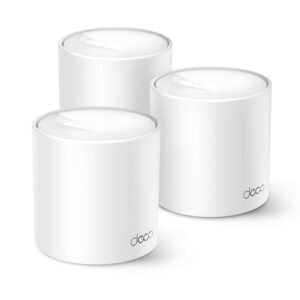 Sistema Mesh TP-Link Deco X10, Wi-Fi 6 1500 Mbit/s, 2x RJ-45, 2.4/5GHz, 2 Antenas Internas, 3 Pz