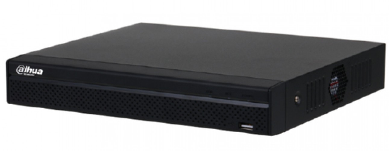 NVR Dahua, 8 Canales IP, 8MP 4K, PoE, 1xHDD Max. 8TB, 2xUSB, 1xRJ45