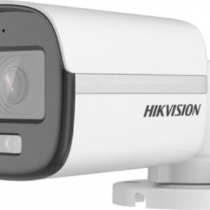 Camara Hikvision CCTV, Bala, 5MP 3K, ColorVu, IR Luz 20m, Exterior, IP67, Microfono