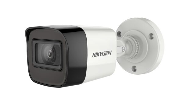 Camara Hikvision CCTV, Bala, 5MP, IR 30m, Exterior, IP67, Vision nocturna, Metal