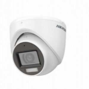 Camara Hikvision CCTV, Domo, 2MP, ColorVu, IR Luz 20m, Exterior, IP67, Microfono, Dual light