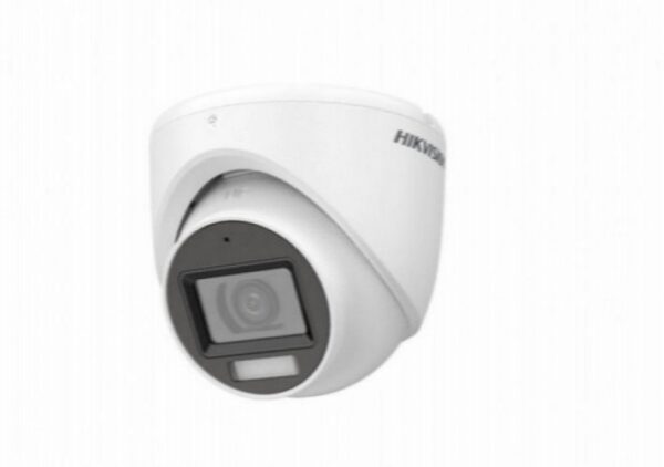 Camara Hikvision CCTV, Domo, 2MP, ColorVu, IR Luz 20m, Exterior, IP67, Microfono, Dual light