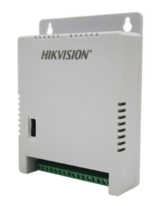 Fuente De Poder Hikvision, 8 Canales, 12VCC, Max. 1 AMP Salida, Filtro de Ruido para Camaras 4K