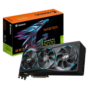 Tarjeta de Video Gigabyte AORUS GeForce RTX 5070 MASTER 12G, 12GB, 192 Bit, GDDR7, PCI Express x16 5.0