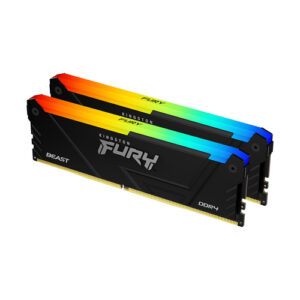 Memoria RAM Kingston FURY Beast RGB 32GB DDR4, 3200MHz, DIMM (2x16GB)