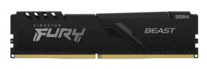 Memoria RAM DIMM Kingston FURY Beast 8GB DDR4, 3600MHz, Color Negro