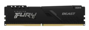 Memoria RAM DIMM Kingston FURY Beast 16GB DDR4, 3600MHz, Color Negro