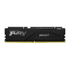 Memoria Ram Kingston FURY Beast 16GB DDR5, 5200 MHz, 288-pin DIMM, Negro