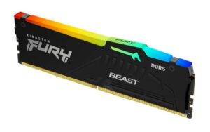 Memoria ram Kingston FURY Beast RGB 32GB DDR5, 5200 MHz, 288-pin DIMM