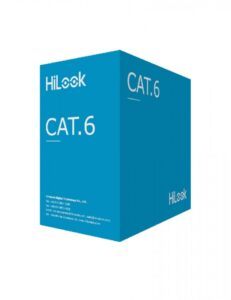 Bobina de Cable UTP Hilook, CAT6, 305mts, Interior, Cobre con Aluminio, Para CCTV y Redes, Blanco