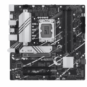 Tarjeta Madre ASUS PRIME B760M-A D4, SKT 1700 Intel, ARGB, Aura Sync, 2x Slots M.2, 4x DIMM Canales