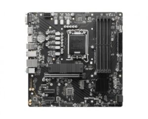 Tarjeta Madre MSI PRO B760M-P Socket LGA 1700, 4XDDR5-SDRAM, Micro ATX
