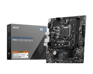 Tarjeta Madre MSI PRO H510M-B II, Socket 1200, 2 DDR4, 2933MHz, Micro ATX