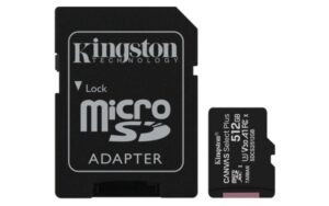 Memoria Micro SD Kingston Canvas Select Plus 512GB SDXC, V30, A1