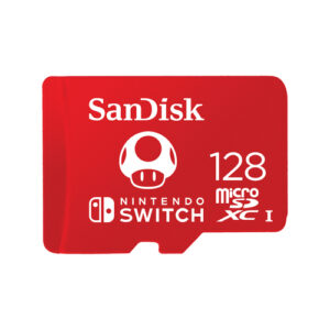 Memoria Micro SD SanDisk SDSQXAO-128G-GNCZN 128 GB, Velocidad 100 MB/s, Edicion Mario Bros