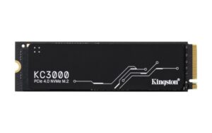 SSD Kingston KC3000 4096 GB, M.2, PCI Express 4.0 Lectura 7000 MB/s, Escritura 7000 MB/s