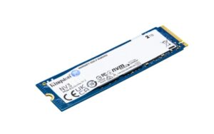 SSD Kingston NV3 2 TB, M.2, PCI Express 4.0, Lectura 6000 MB/s, Escritura 5000 MB/s