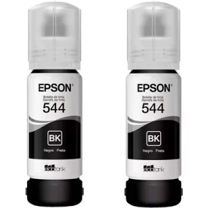 Botella de tinta Epson T544-2pz 2(Combo economico) Original, Negro