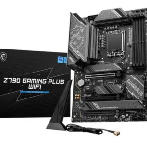 Tarjeta Madre MSI Z790 GAMING PLUS WIFI, Socket LGA 1700, 4xDDR5-SDRAM, hasta 192gb RAM