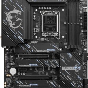 Tarjeta Madre MSI Z890 GAMING PLUS WIFI, ATX, Intel Core Ultra LGA 1851, 4XDDR5