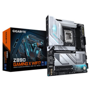 Tarjeta Madre GIGABYTE Z890 GAMING X WIFI7, LGA 1851, 4xDDR5-SDRAM, ATX, Wifi 7, PCI-e 5, HDMI/DP