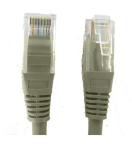 Cable de Red UTP SAXXON de 2 metros, Cat6, Blindado, gris