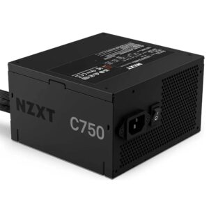 Fuente de Poder NZXT C750 750w 80 Plus BRONCE, Negro