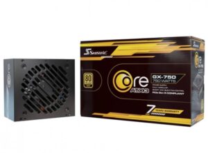 Fuente de Poder Seasonic Core V2 GX 850w, Cybenetics Platinum, Full Modular, ATX 3.1, PCIe 5.1