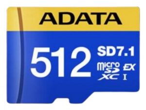 Memoria Micro SDXC ADATA Premier Extreme, 512GB, Velocidad 800 MB/s, Clase 10, UHS-II Compatible con Nintendo Switch 2