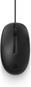 Mouse Optico HP 125 Wired Mouse, Alambrico, USB, 1200DPI, 3 Botones, Negro