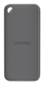 SSD Externo Lenovo LP100, 500GB, USB C 3.2 Gen 1, Lectura 450 MB/s, Escritura 445 MB/s, Gris