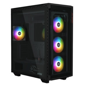 Gabinete XPG BATTLECRUISER II PST, Midi Tower, E-ATX, ATX, M-ATX, M-ITX, 4xVentiladores, Negro
