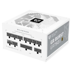 Fuente de Poder Balam Rush GR Burst GR750G 750W, 80 Plus Gold, ATX, Modular, Blanco