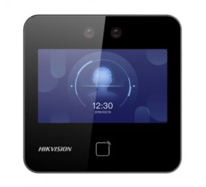 Control de Acceso y asistencia Hikvision, Reconocimiento Facial, 3000 tarjetas, 1500 Rostros, Lee QR, WiFi