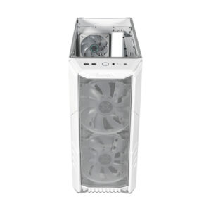 Gabinete Cooler Master HAF 500 Midi Tower con Ventana, 3x Vent. ARGB, Blanco