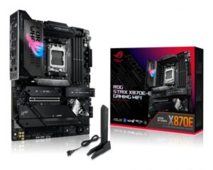 Tarjeta Madre ASUS ROG STRIX X870E-E GAMING WIFI Socket AM5, 4 DDR5-SDRAM, Wifi, HDMI