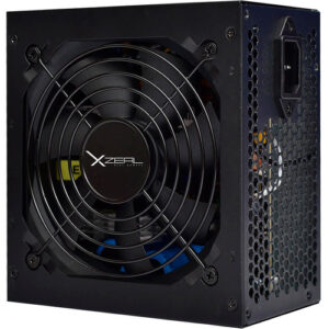 Fuente de Poder Xzeal XZ650, 650w, Certificado 80 Plus Bronce, PFC Activo, Smart Fan 120mm, Atx 20+4 Pin