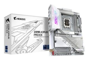 Tarjeta Madre Z890 AORUS PRO ICE LGA 1851, 4 DDR5-SDRAM, ATX, PCI-E 5.0